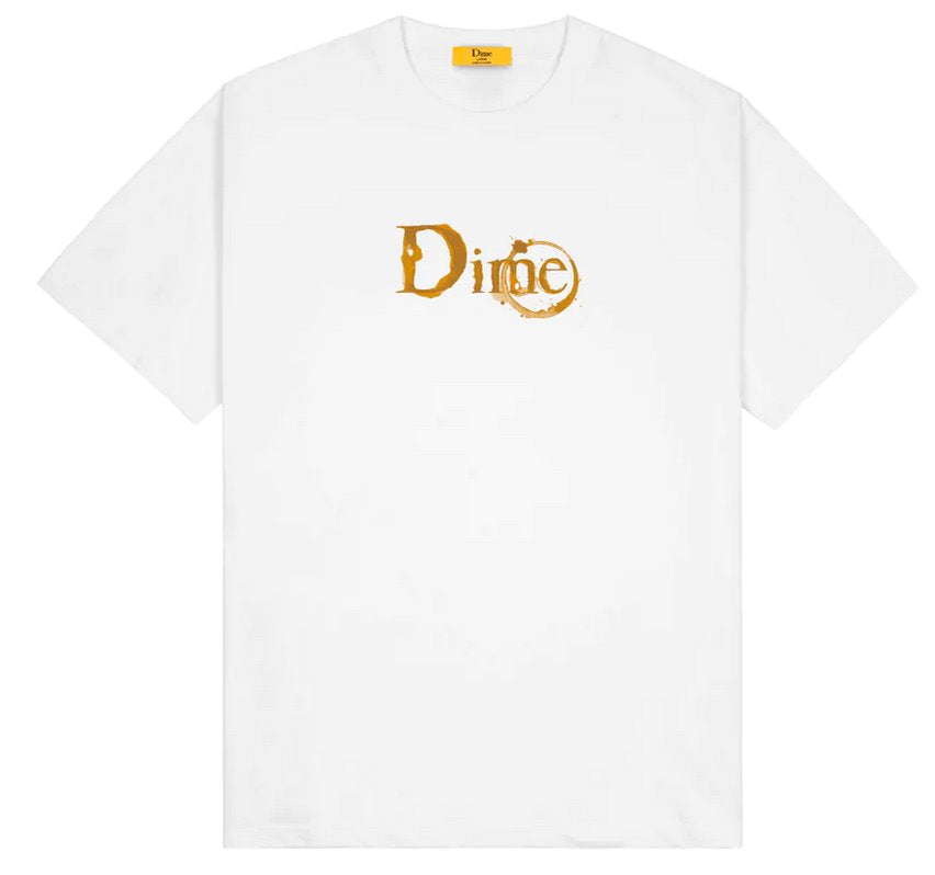 Dime Classic Mocha T-Shirt - White T-Shirt Dime MTL 