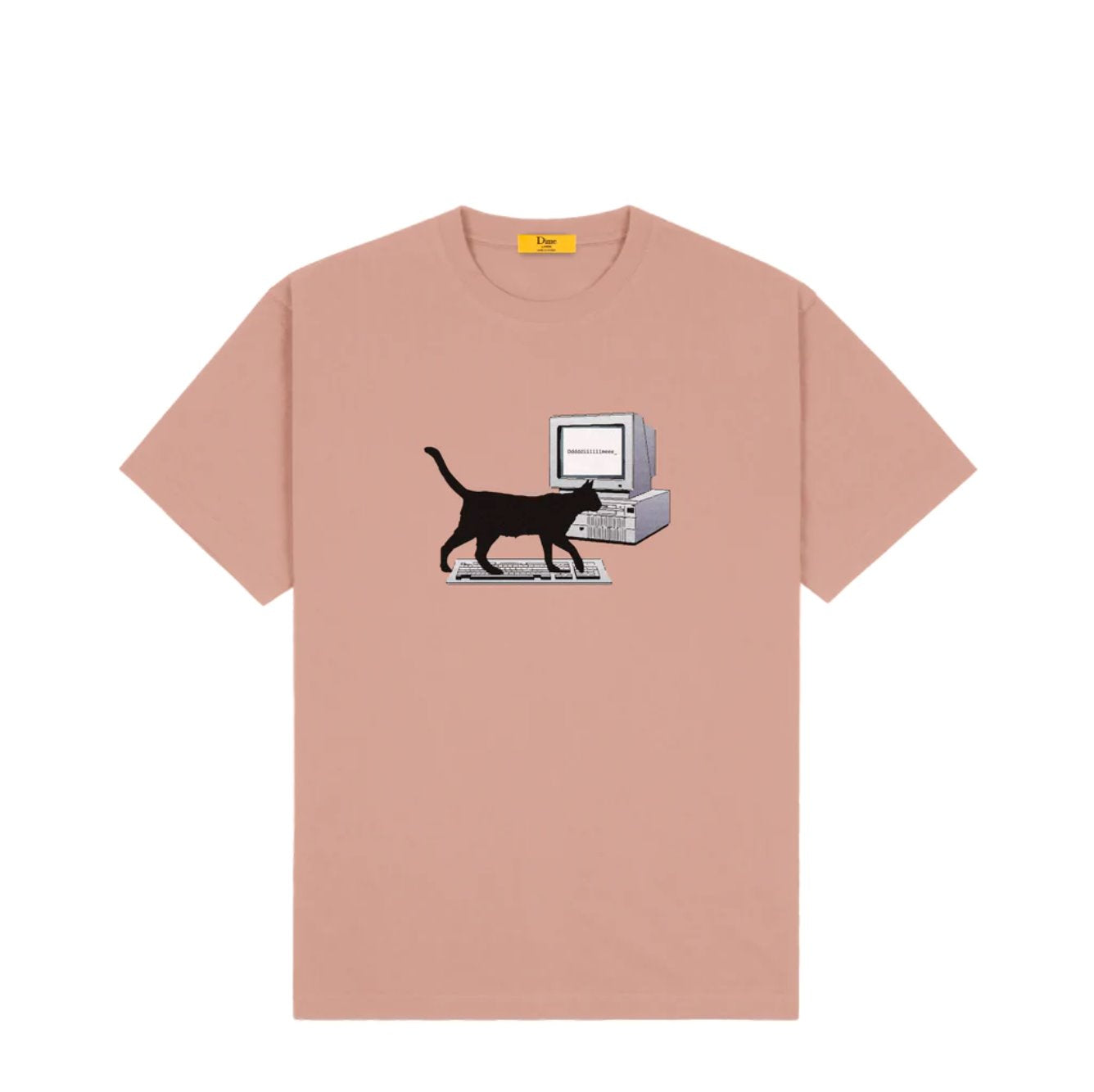 Dime Data Entry T-Shirt - Old Pink T-Shirt Dime MTL 