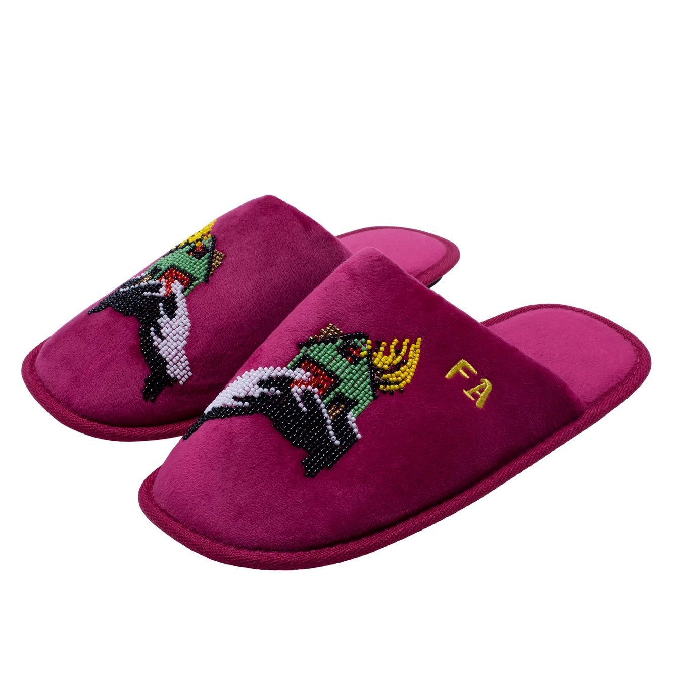 Fucking Awesome House Slippers M-L (US 8-11) - Red Fucking Awesome 