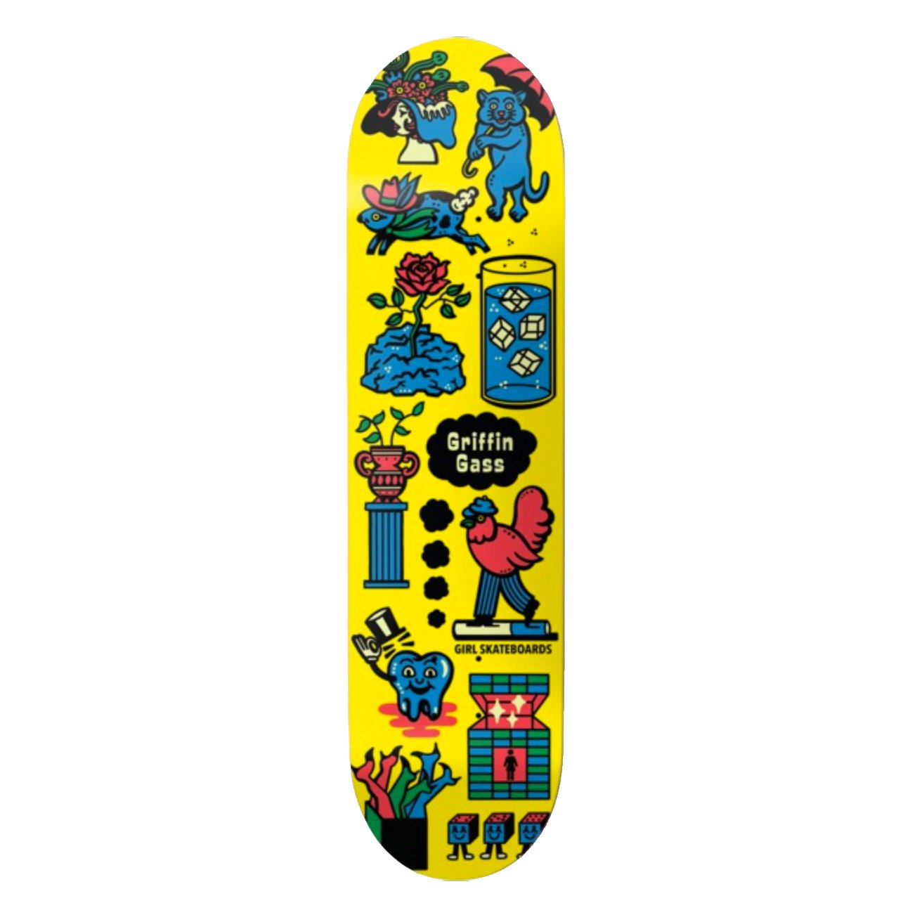 Girl Skateboards – Stil-Laden