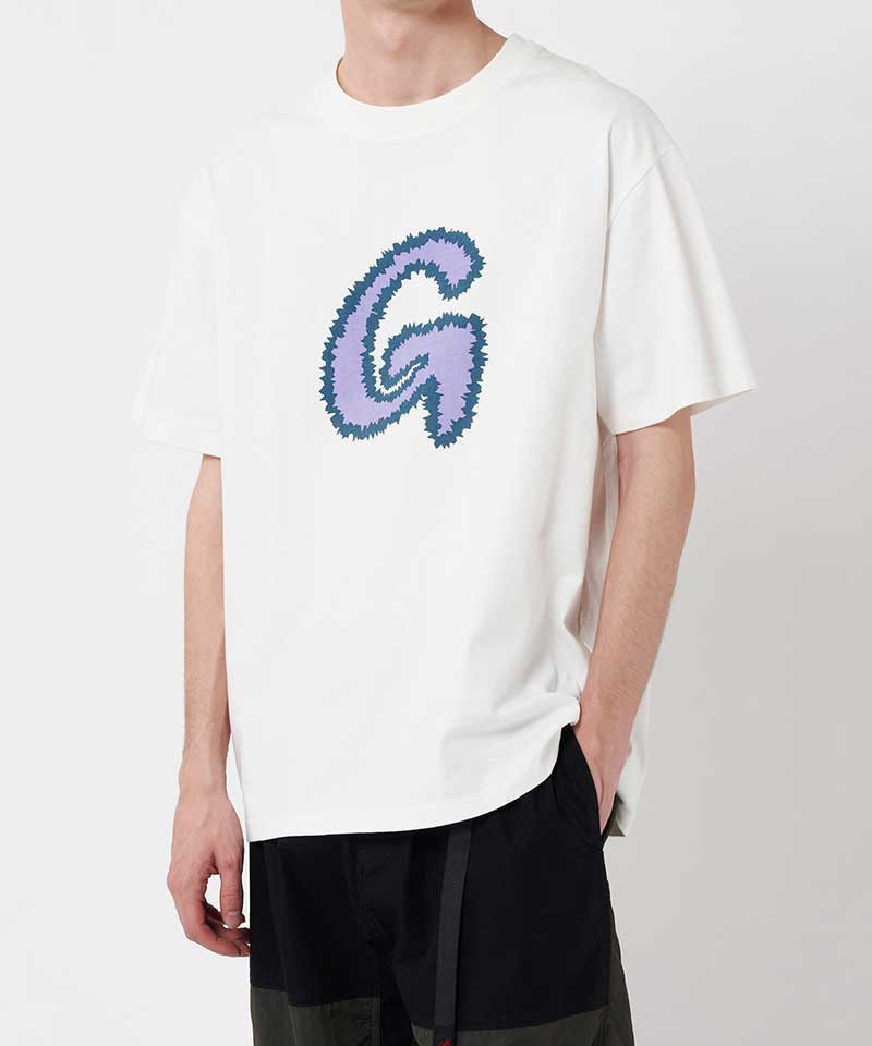 Gramicci Unisex Fuzzy G-Logo T-Shirt Stil-Laden 