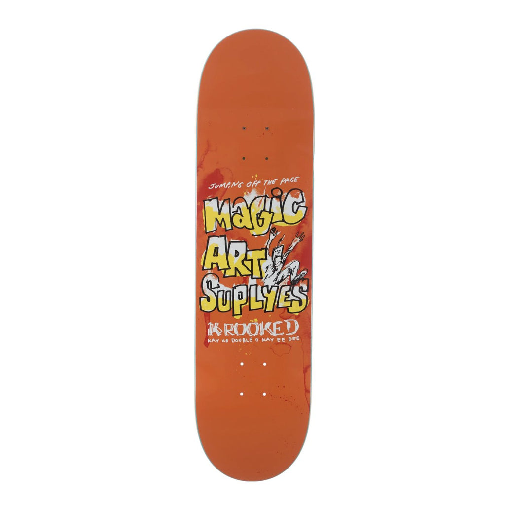 Krooked Magic Art Supplies Deck - 8,38" Decks Krooked Skateboards 