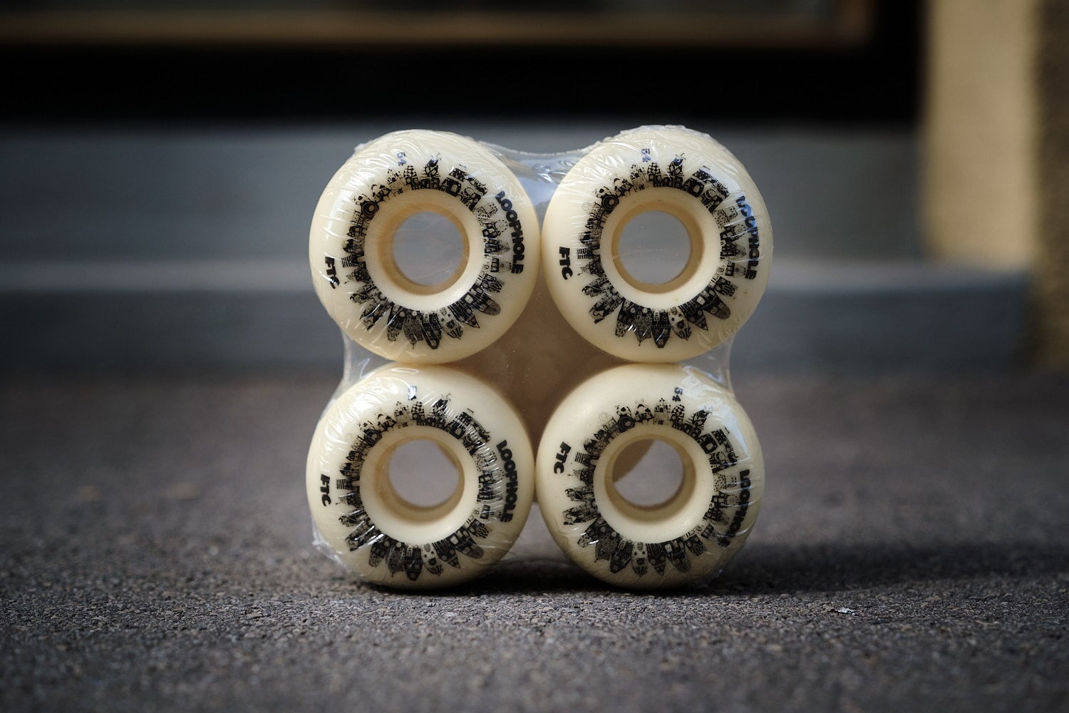 Loophole Wheels X FTC Collab Teardrop - 54mm Rollen Loophole Wheels 