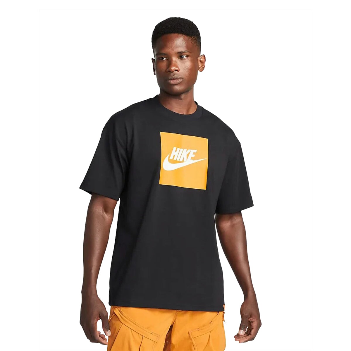 Orange black nike shirt sale