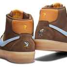 Nike SB Bruin High Premium WSS - Light Chocolate-Light Blue Sneaker Nike Skateboarding 