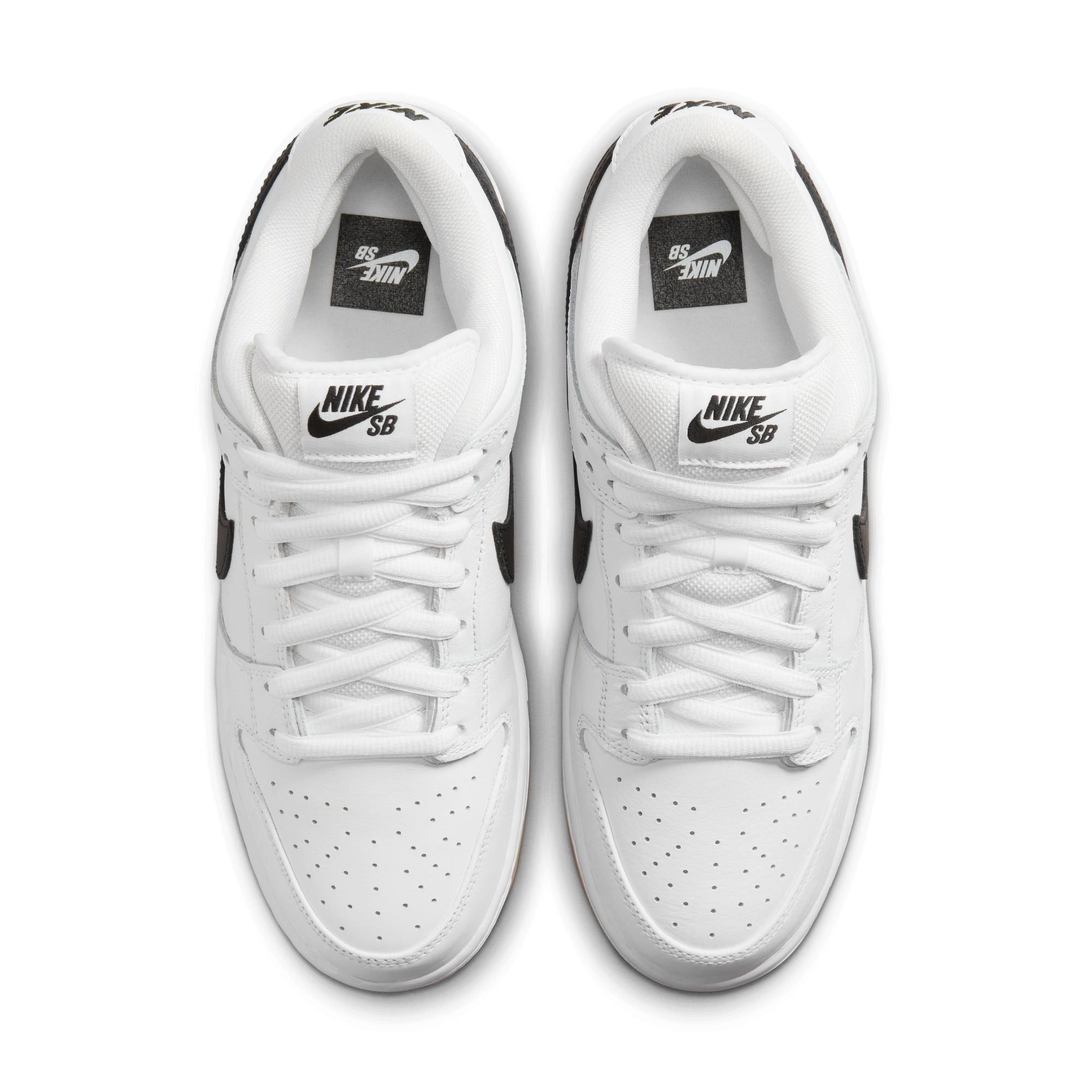 Nike SB Dunk Low Pro White Gum Sneaker Nike Skateboarding 
