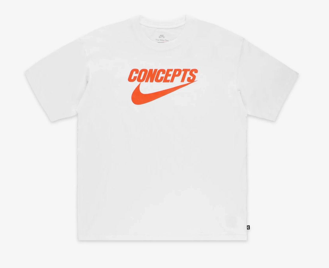 Nike SB x Concepts T-Shirt - White Nike Skateboarding 