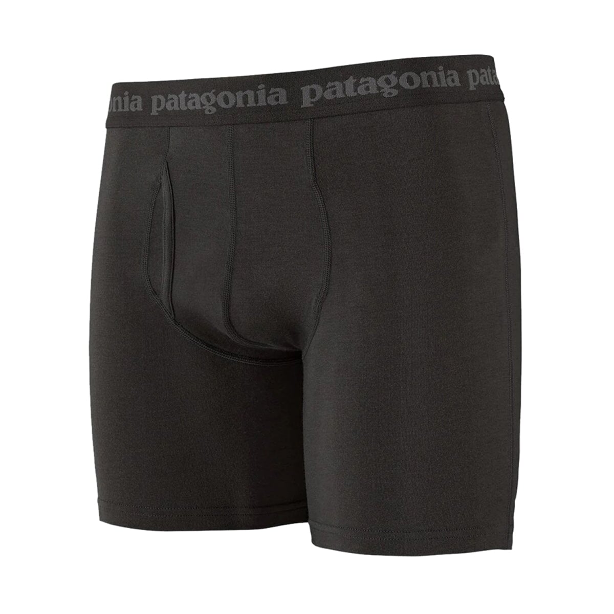 Patagonia Men's Essential Boxer Briefs - 6" - Black Unterhose Patagonia 