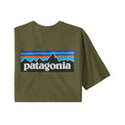 Patagonia Men's P-6 Logo Responsibili T-Shirt - Wyoming Green T-Shirt Patagonia 