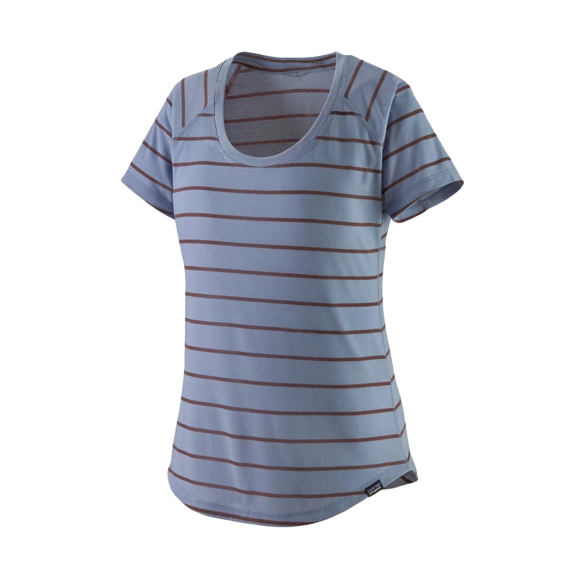 Patagonia Women's Capilene® Cool Trail Shirt - Furrow Stripe T-Shirt Patagonia 