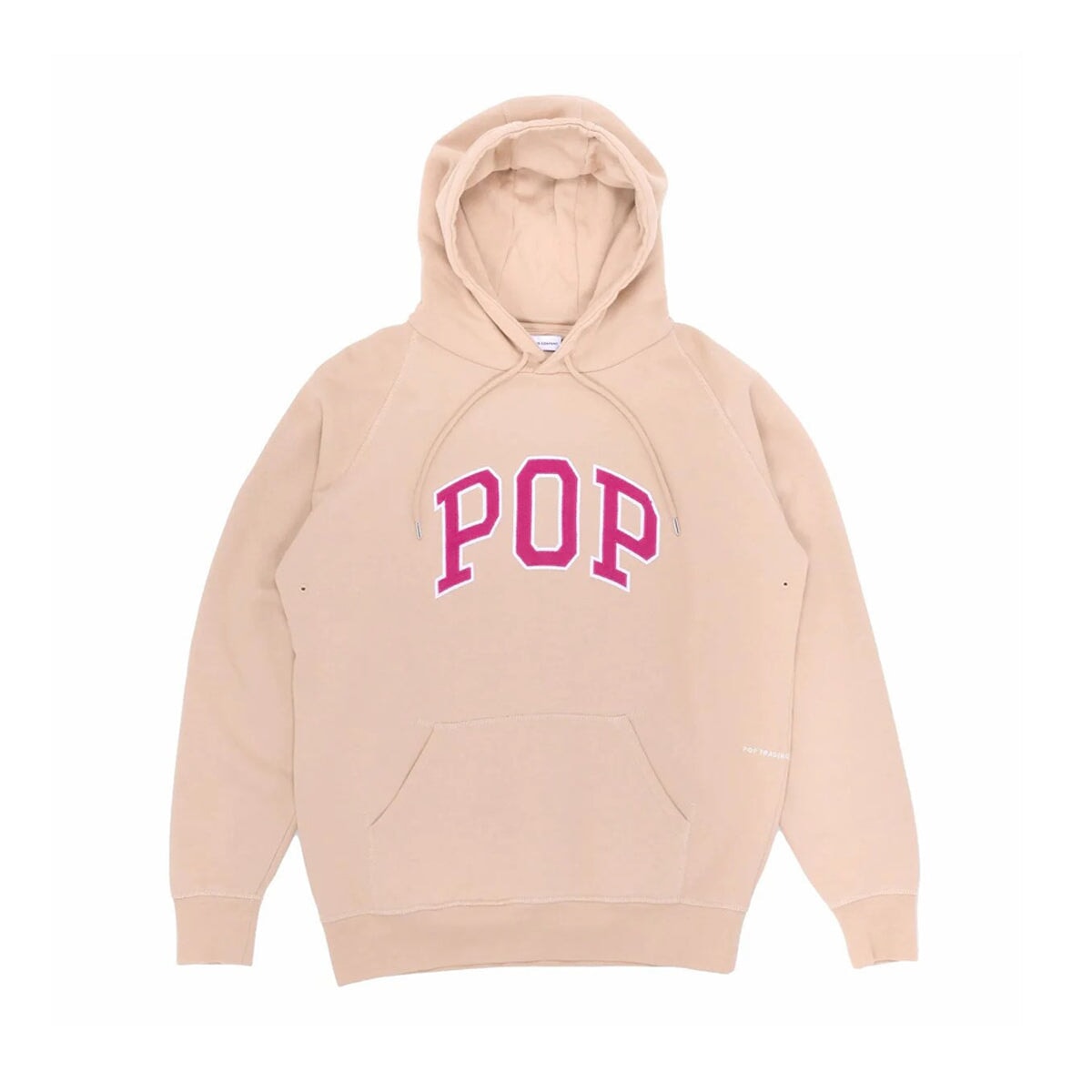 POP Trading Company Arch Hooded Sweater - Sesame Hoodie POP Trading Company 