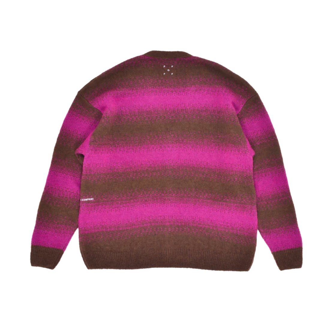 POP Trading Company Knitted Cardigan - Delicioso-Raspberry POP Trading Company 
