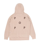 POP Trading Company Logo Hooded Sweater - White Pepper POP Trading Company 
