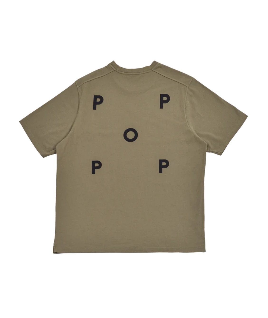 POP Trading Company Logo T-Shirt - Olive Green POP Trading Company 