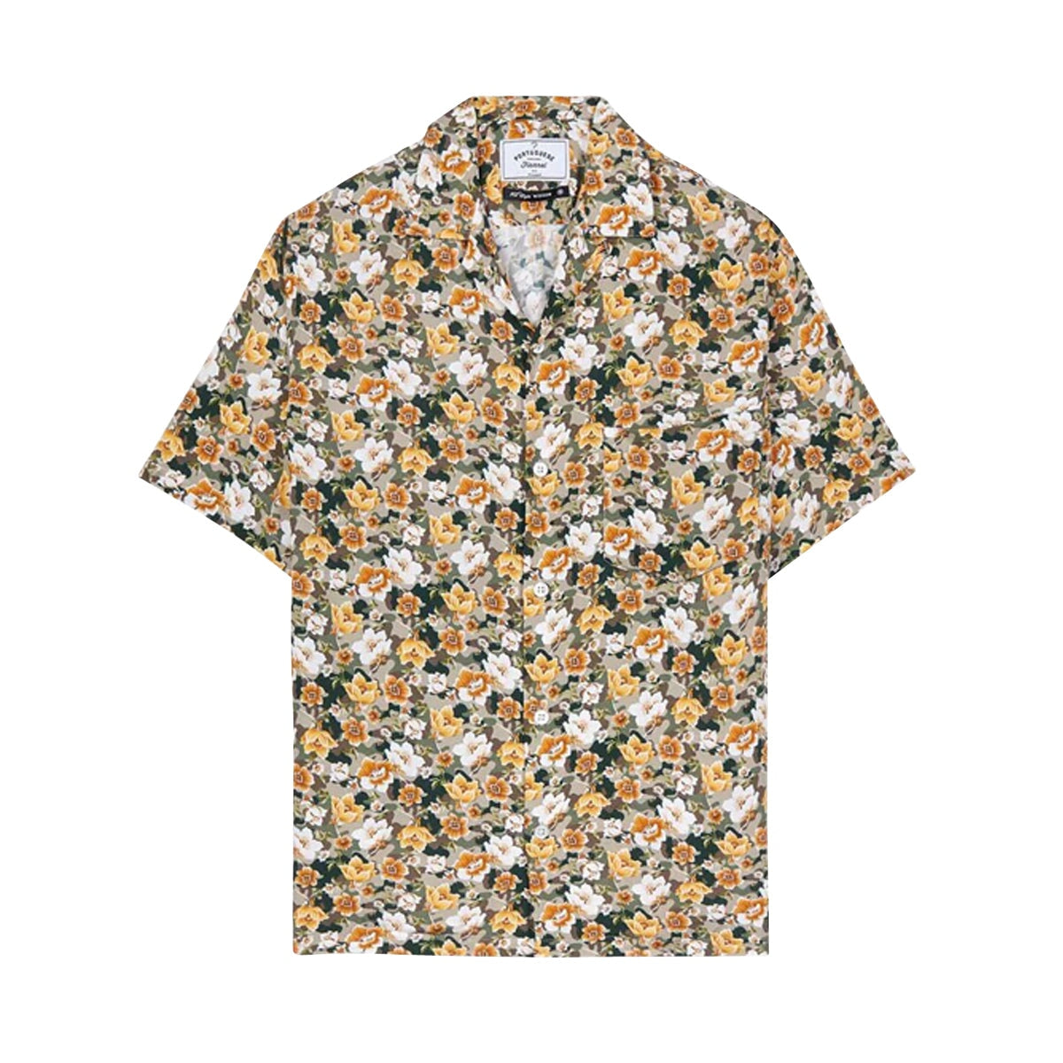 Portuguese Flannel Camo Flower Shirt Hemd Portuguese Flannel 
