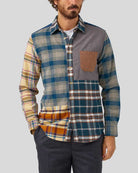Portuguese Flannel Lobo Patchwork 2 Shirt - Multi Portuguese Flannel 