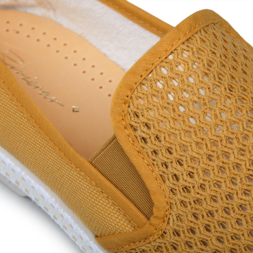Rivieras Classic Canvas & Mesh - Curry Riveras Shoes 