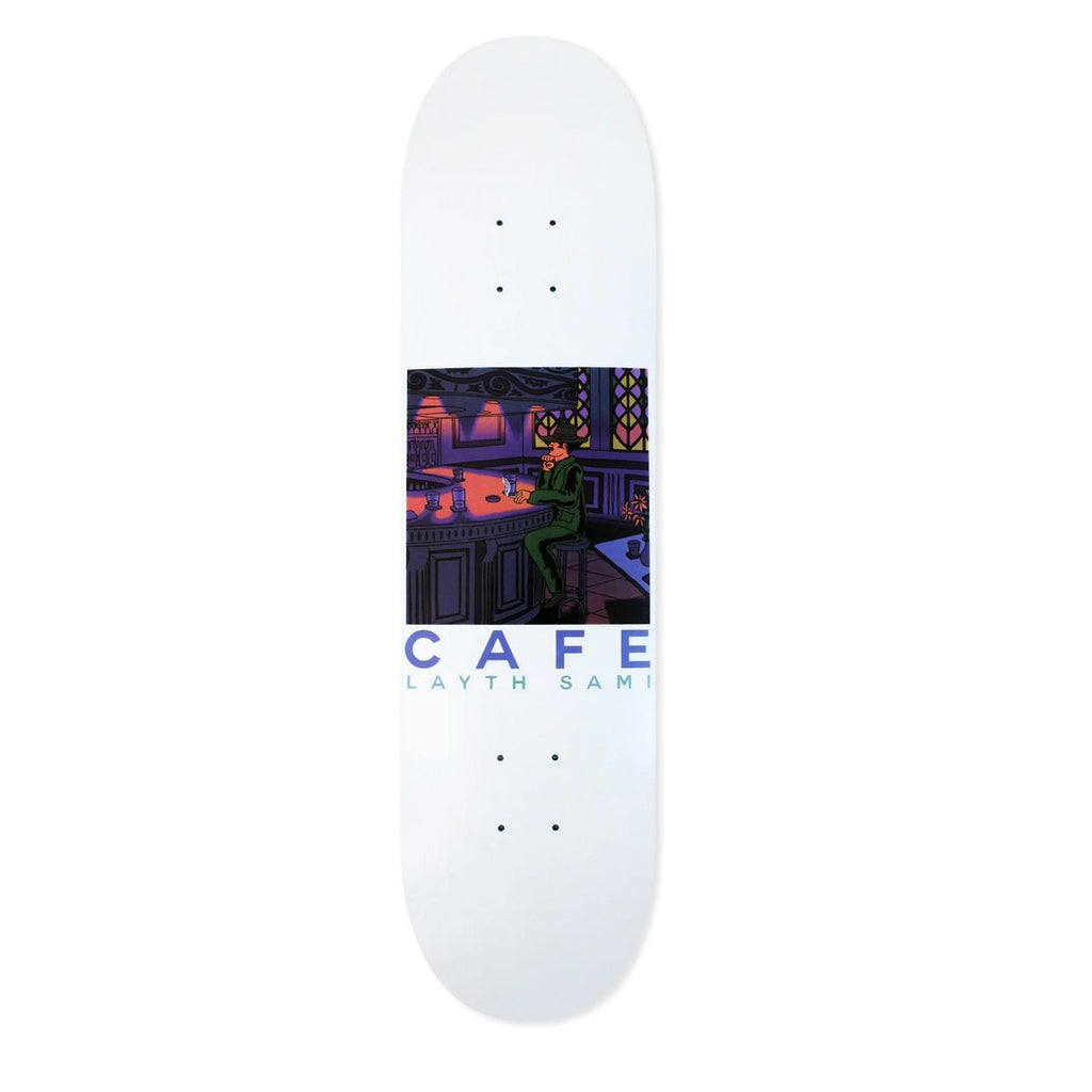 Skateboard Cafe Barfly Deck (White) - 8,375" Decks Skateboard Café 