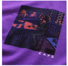 Skateboard Cafe Barfly T-Shirt - Purple T-Shirt Skateboard Café 
