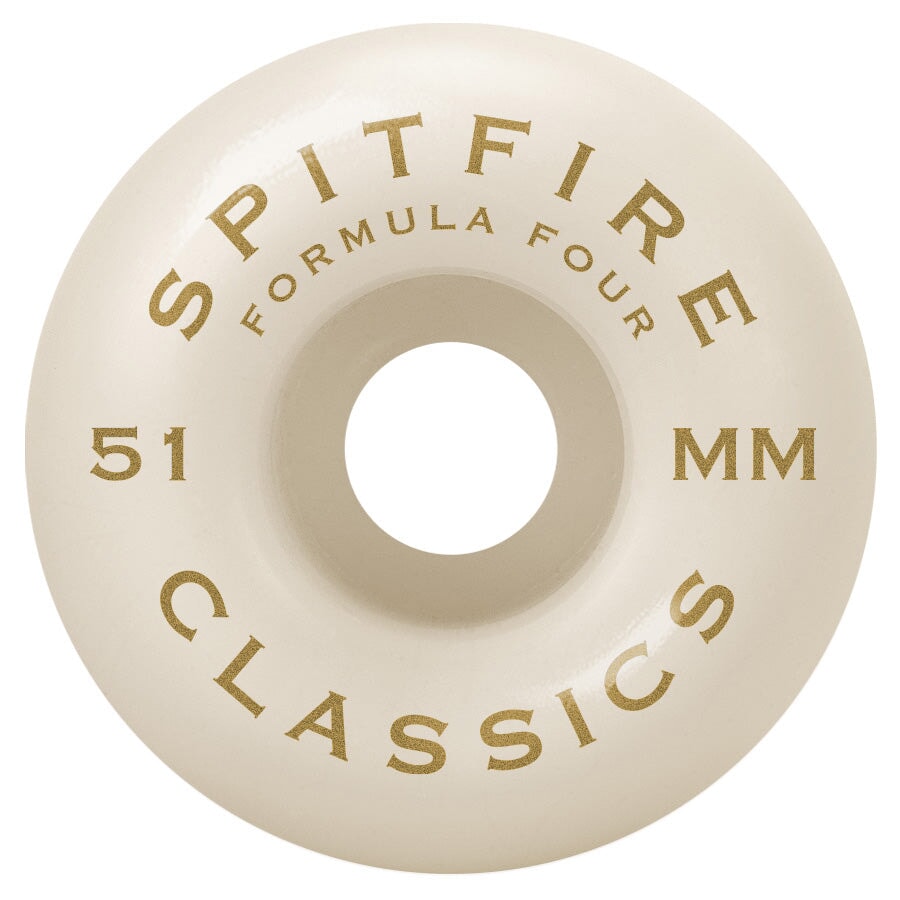 Spitfire Wheels Formular Four Classic 99Duro - 51mm Spitfire Wheels 