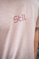 Stil-Laden ESSENTIAL Logo T-Shirt - Heather Pink Stil-Laden 