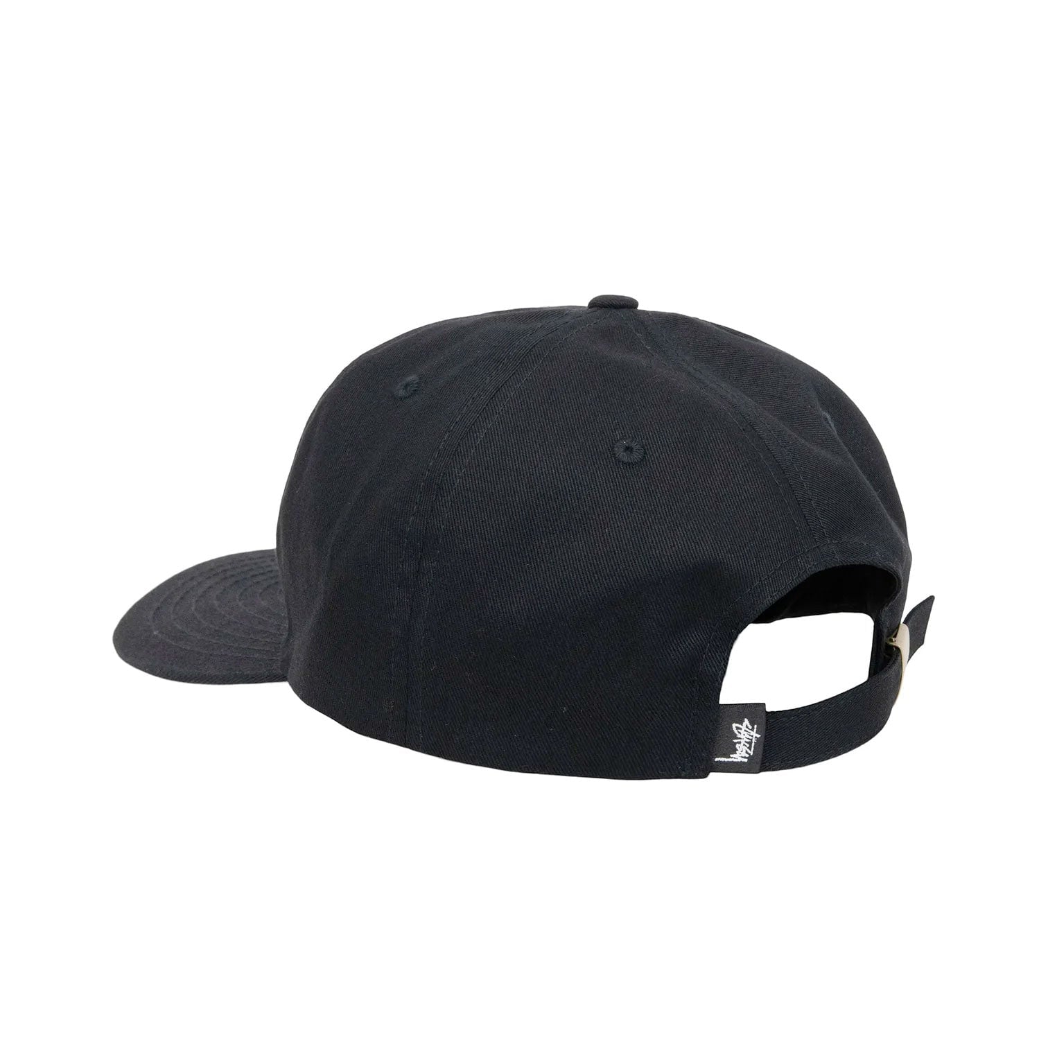 Stüssy Stu Arch Strapback Cap - Black