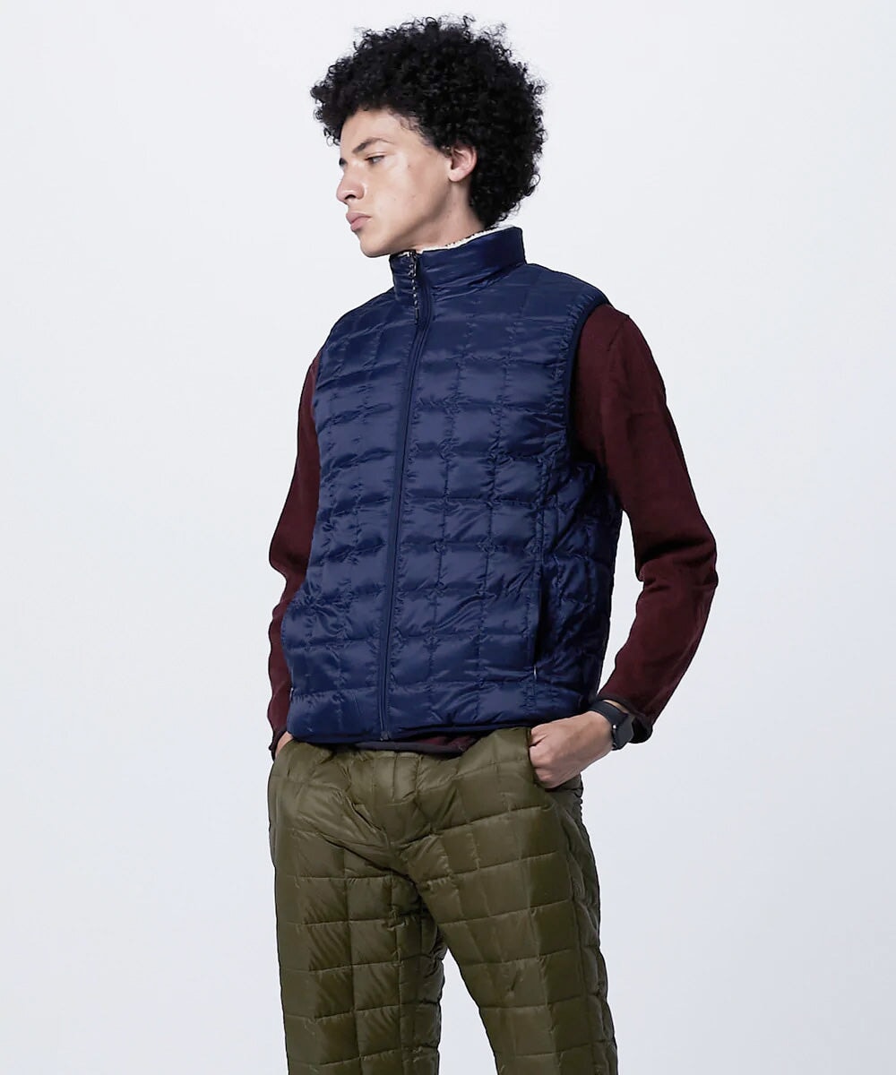 Gilet Réversible Taion Down Boa - Marine-Ivoire