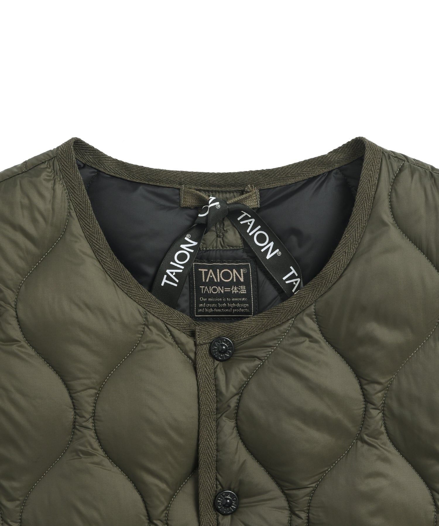 Geo quilted sleeveless jacket, Taion, Shop Men's Jackets & Vests Online