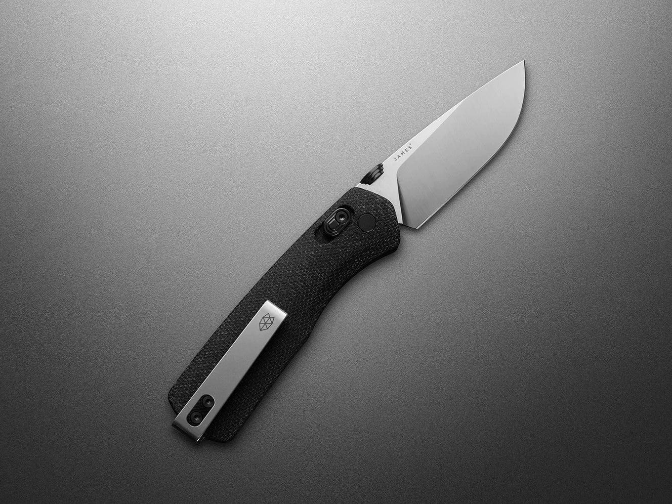 The James Brand Carter Taschenmesser - Black Micarta-Stainless The James Brand 