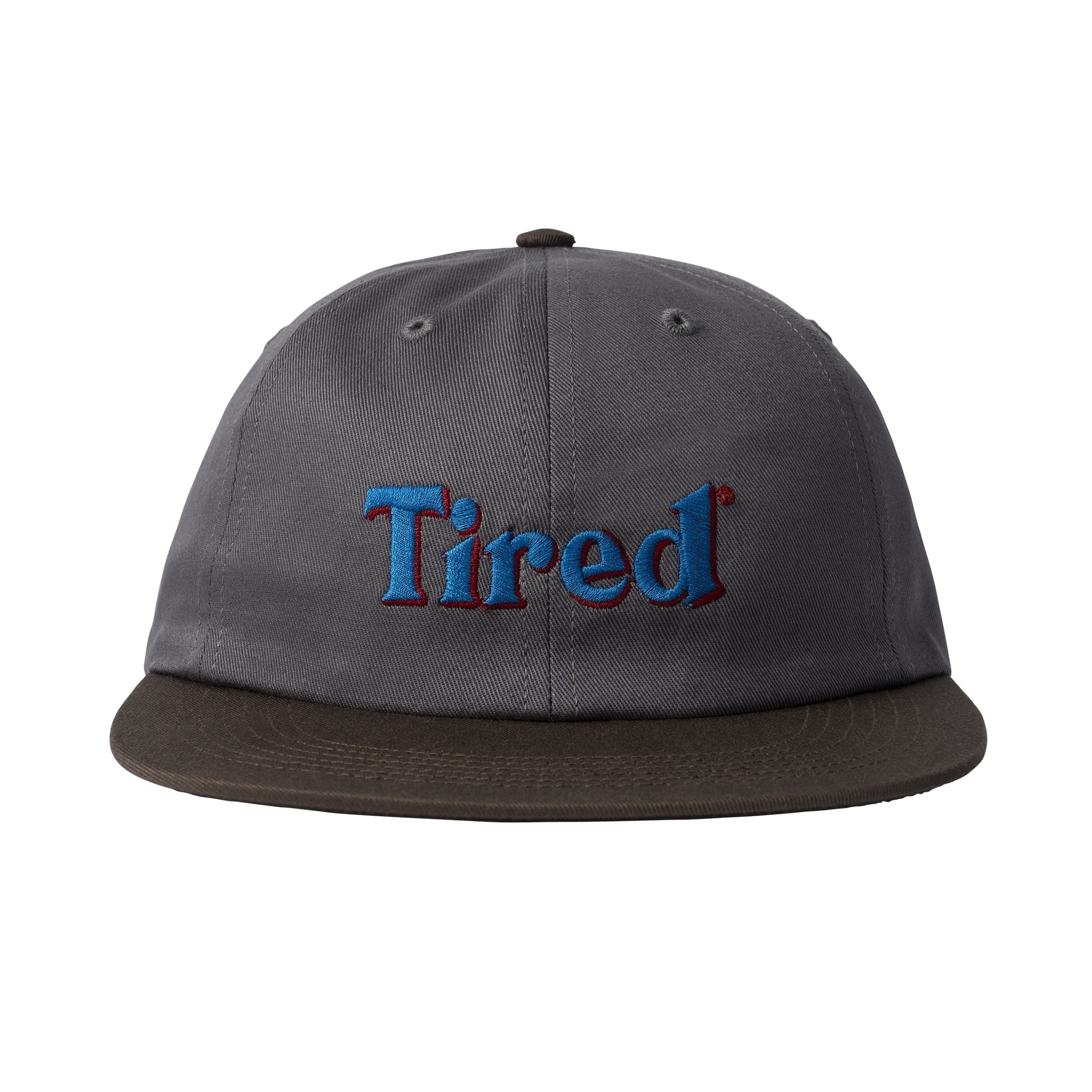 Tired Two Tone Logo Unisex Kappe Cap Tired 