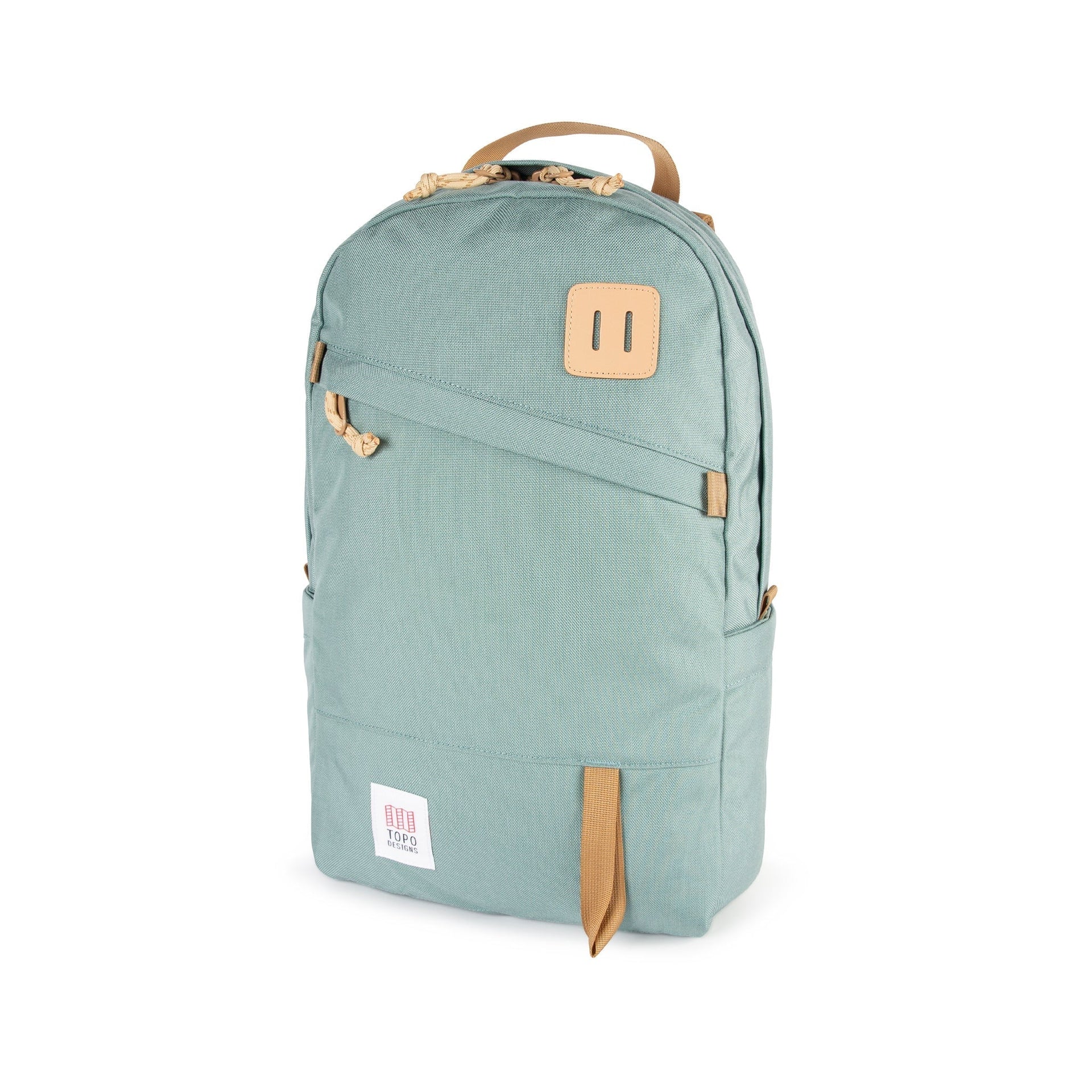 Zaino Topo Designs Classic Daypack Color Bone White/Olive, Nuovo Con Etichette, In Nylon Riciclato
