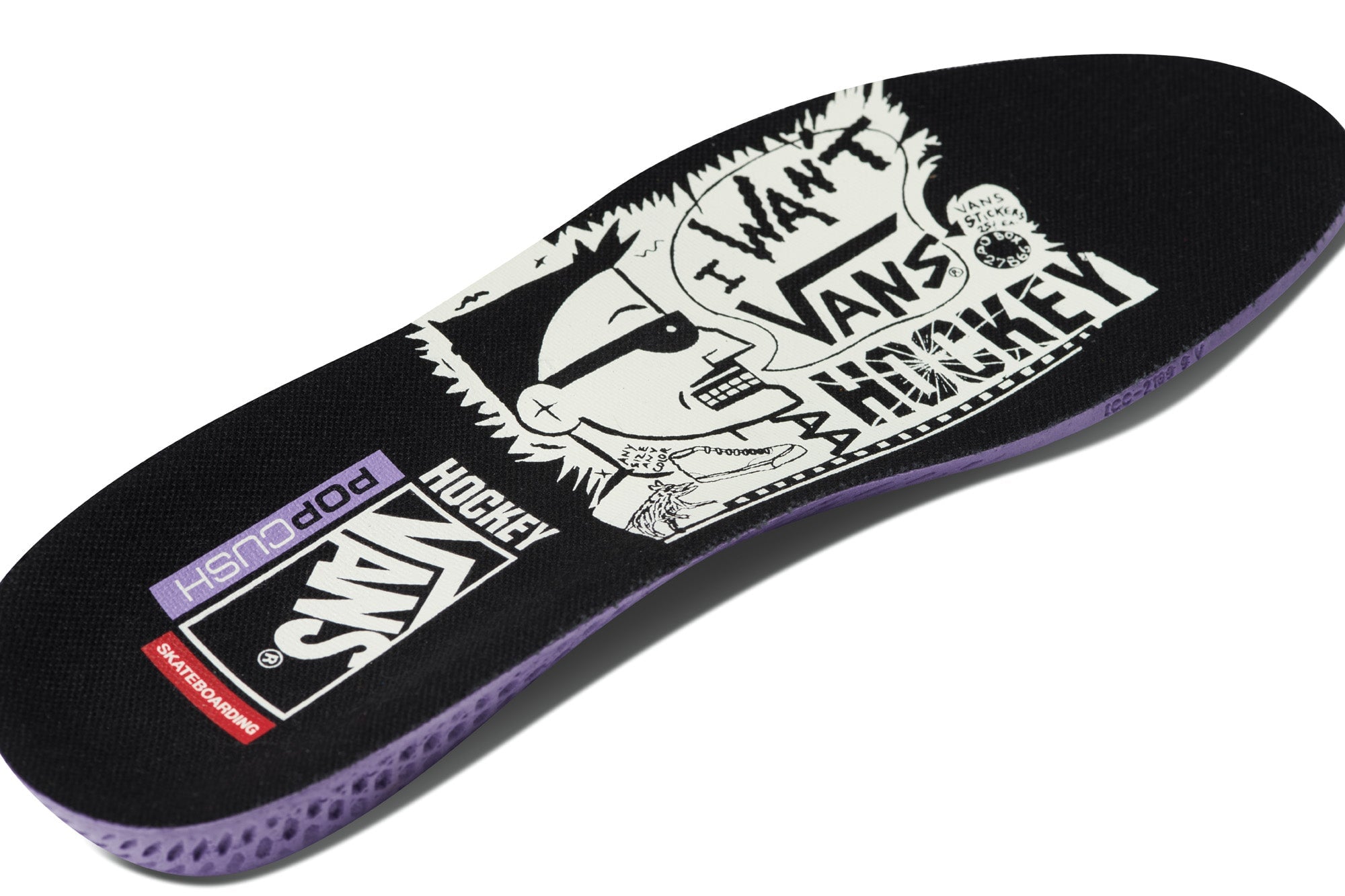 Vans X Hockey Skate Slip-On Herren Skate Schuhe Sneaker Vans 