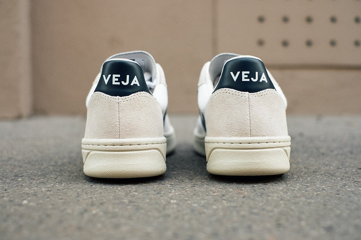 Veja Men's V-10 B-Mesh - White Nautico Sneaker Veja 